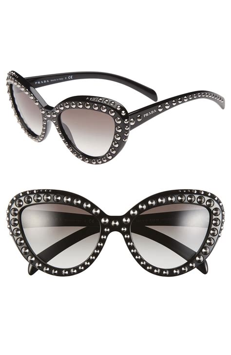 cat eye glasses prada